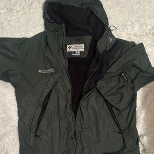 Columbia Forest Green Outdoor Jacket